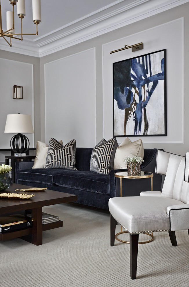How To Get A Modern Classic Living Room Inspiration Design Books Blog